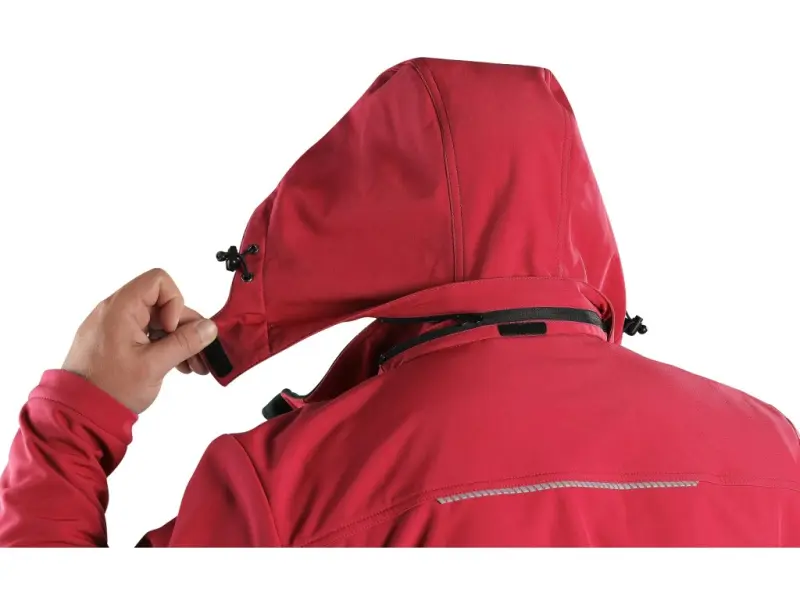 Bunda CXS STRETCH, pánská, softshell, červená, vel. 3XL Bunda CXS STRETCH, pánská, softshell, červená, vel. 3XL