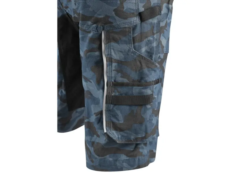 Kraťasy CXS STRETCH, pánské, maskáčové modré Kraťasy CXS STRETCH, pánské, maskáčové modré