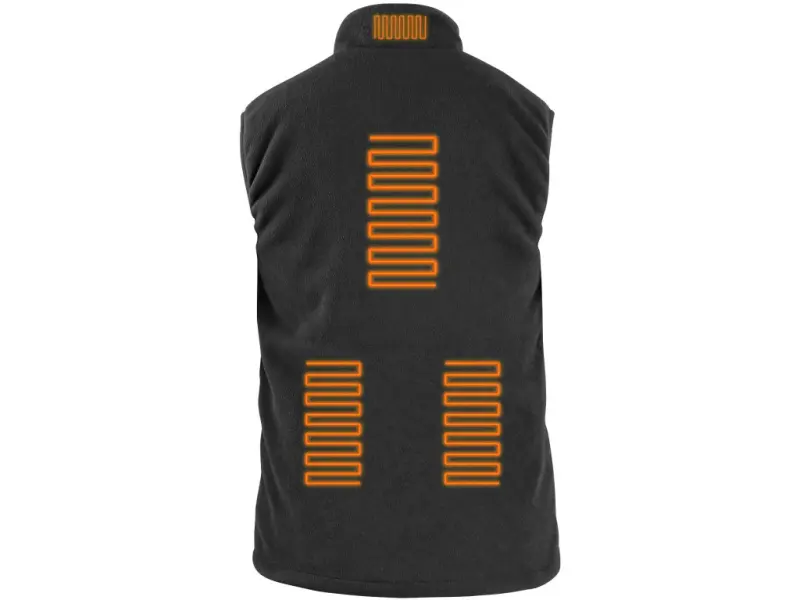 Vesta CXS ANTARKTIDA, vyhřívaná, fleecová, pánská, černá Vesta CXS ANTARKTIDA, vyhřívaná, fleecová, pánská, černá